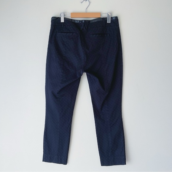 Cartonnier for Anthropologie Charlie Ankle Pants Black Size 12 - Picture 5 of 8